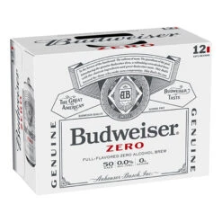 Budweiser Zero Na Beer • 12pk Can