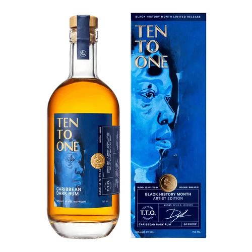 Ten To One Rum • Artist Edition Caribbean Dark Rum 1 Ten To One Rum • Artist Edition Caribbean Dark Rum