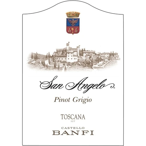 Castello Banfi San Angelo Toscana IGT Pinot Grigio 1 Castello Banfi San Angelo Toscana IGT Pinot Grigio
