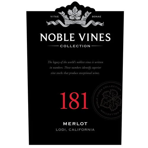Noble Vines 181 Merlot 1 Noble Vines 181 Merlot