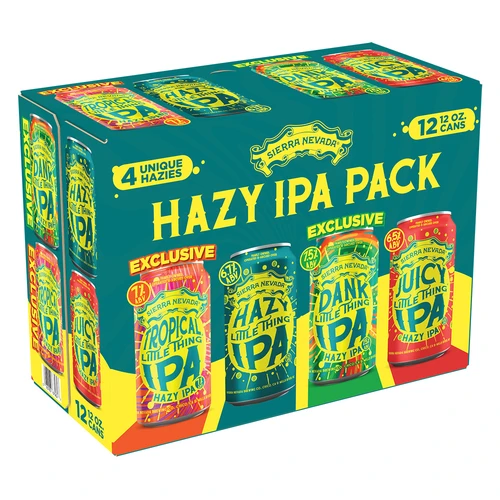 Sierra Nevada Hazy IPA Variety • 12pk Can 1 Sierra Nevada Hazy IPA Variety • 12pk Can