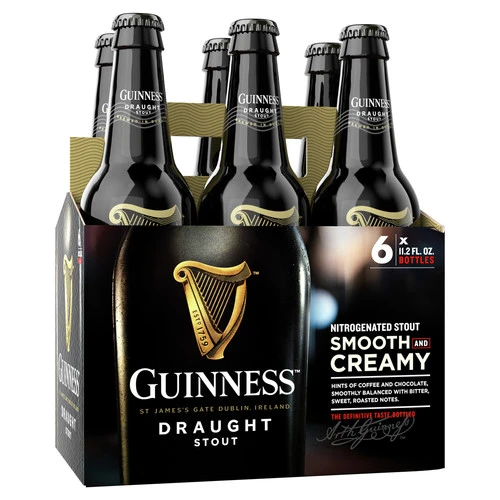 Guinness Draught • 6pk Bottle 1 Guinness Draught • 6pk Bottle