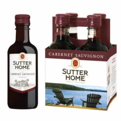 Sutter Home Cabernet Sauvignon 4pk 187ml Bottles