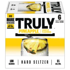 Truly Pineapple Hard Seltzer • 6pk Can