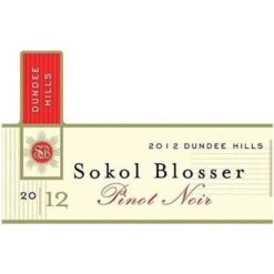 Sokol Blosser Pinot Noir Dundee