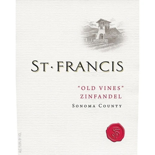 St. Francis Zinfandel Old Vines 1 St. Francis Zinfandel Old Vines