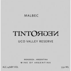 Tinot Nero Uco Valley Malbec (Was Tintonegro)