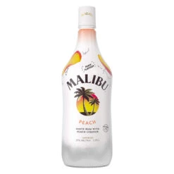 Malibu White Rum With Peach Liqueur