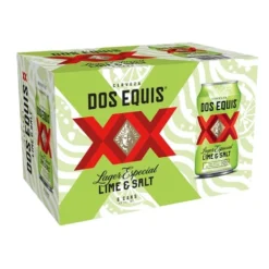 Dos Equis Lager Lime & Salt • 6pk Can