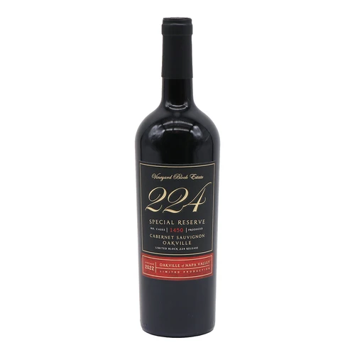 Block 224 Reserve Cabernet Sauvignon Oakville 1 Block 224 Reserve Cabernet Sauvignon Oakville