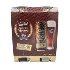 Tucher Dunkel Hefeweizen • 4pk 16.9oz Can