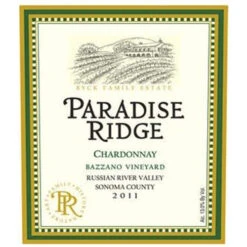 Paradise Ridge Chardonnay Bazzano