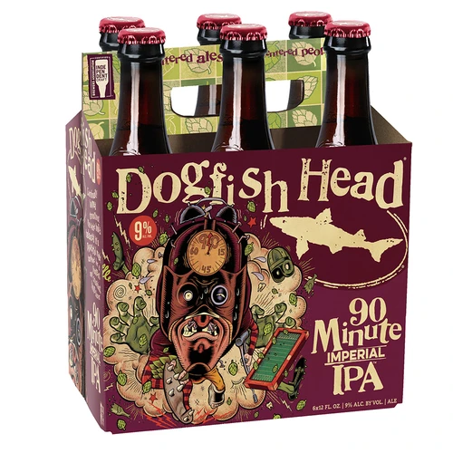 Dogfish Head 90 Minute IPA • 6pk Bottle 1 Dogfish Head 90 Minute IPA • 6pk Bottle