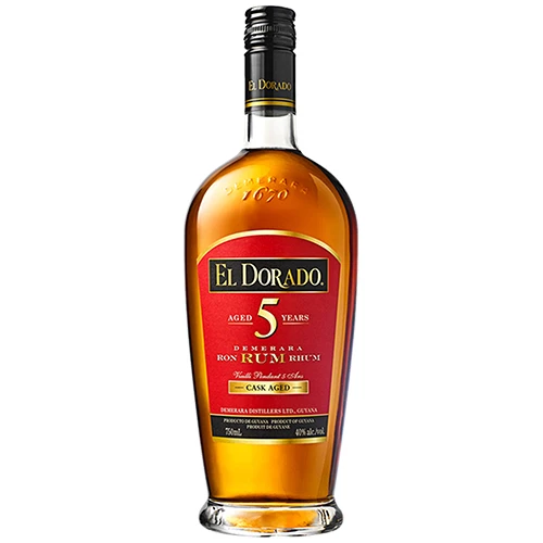 El Dorado 5 Year Old Cask Aged Rum 1 El Dorado 5 Year Old Cask Aged Rum