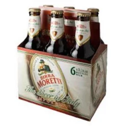 Birra Moretti Italian Lager • 6pk Bottle