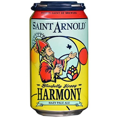 Saint Arnold Harmony Hazy Pale Ale • Cans 1 Saint Arnold Harmony Hazy Pale Ale • Cans