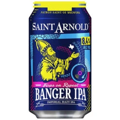 Saint Arnold Banger Imperial Hazy IPA • Cans