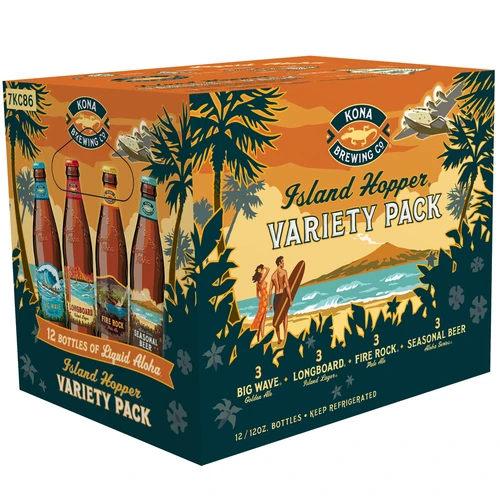 Kona Island Hopper Sampler • 12pk Bottle 1 Kona Island Hopper Sampler • 12pk Bottle
