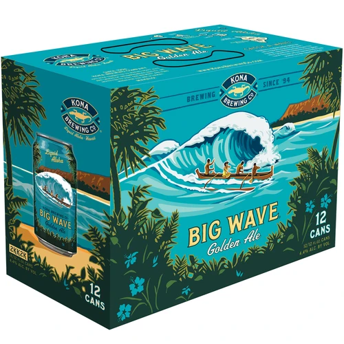 Kona Big Wave Golden Ale • 12pk Can 1 Kona Big Wave Golden Ale • 12pk Can
