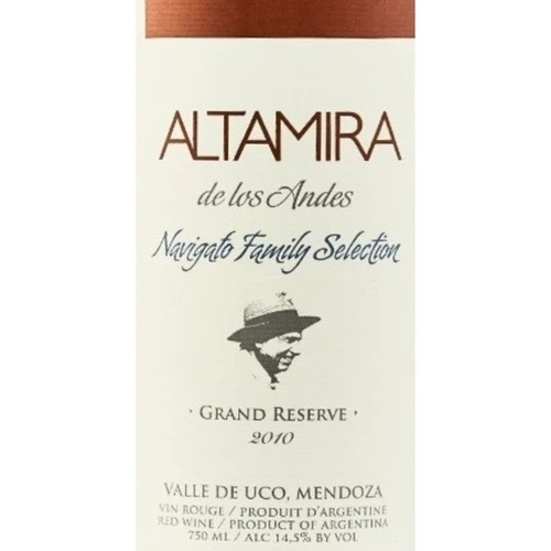 Altamira Navigato Family Selection Malbec 1 Altamira Navigato Family Selection Malbec