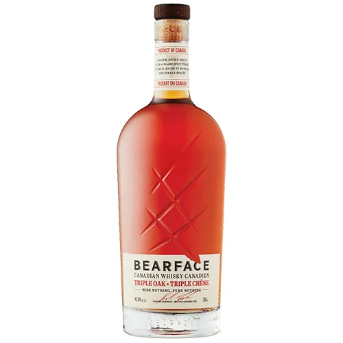 Bearface Triple Oak Canadian Whisky 1 Bearface Triple Oak Canadian Whisky