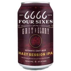 Four Sixes Hazy Session IPA • 6pk Can