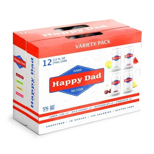 Happy Dad Texas Combo Pack Hard Seltzer • 12pk Can 1 Happy Dad Texas Combo Pack Hard Seltzer • 12pk Can