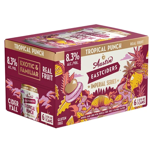 Austin Eastcider Imperial Tropical Cider • 6pk Can 1 Austin Eastcider Imperial Tropical Cider • 6pk Can