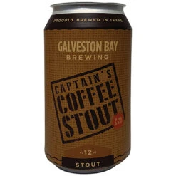 Galveston Bay Captain’s Coffee Stout • Cans