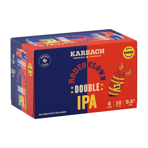 Karbach Rodeo Clown Double IPA • 6pk Can 1 Karbach Rodeo Clown Double IPA • 6pk Can