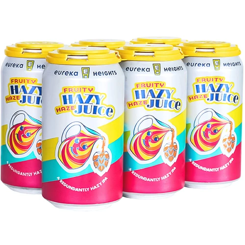 Eureka Heights Fruity Hazy Haze Juice IPA • Cans 1 Eureka Heights Fruity Hazy Haze Juice IPA • Cans