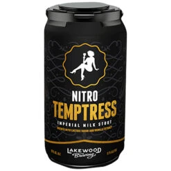Lakewood Brewing Nitro Temptress Stout • Cans