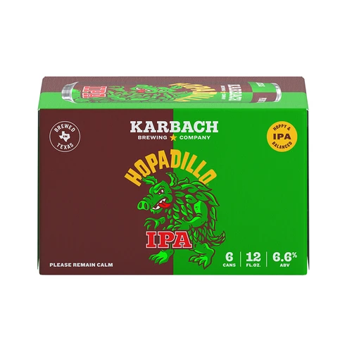 Karbach Hopadillo IPA • 6pk Can 1 Karbach Hopadillo IPA • 6pk Can
