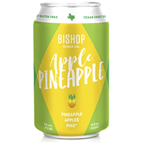 Bishop Cider Pineapple Paradise • 6pk Can 1 Bishop Cider Pineapple Paradise • 6pk Can