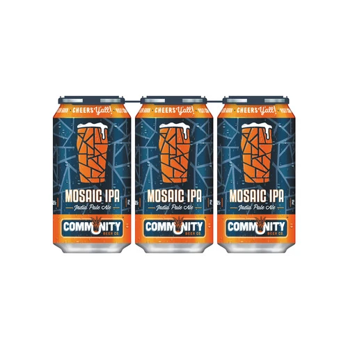 Community Beer Mosaic IPA • Cans 1 Community Beer Mosaic IPA • Cans