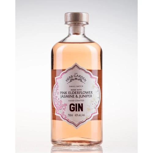 Herb Garden Gin • Pink Elderflower & Jasmine 1 Herb Garden Gin • Pink Elderflower & Jasmine